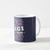 Mug C'est UNE CHOSE de GIGI (Devant droit)
