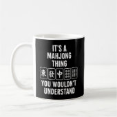 Mug C'est une chose de Mahjong que vous ne comprendrie (Gauche)