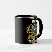 Mug C'est une chose des MÉDIAS que vous ne comprendrie (Devant droit)