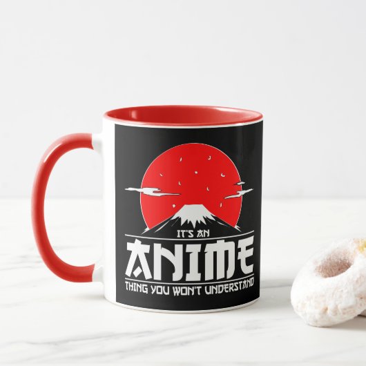 Mug C'est une chose drôle que vous ne comprendrez pas  (Avec donut)