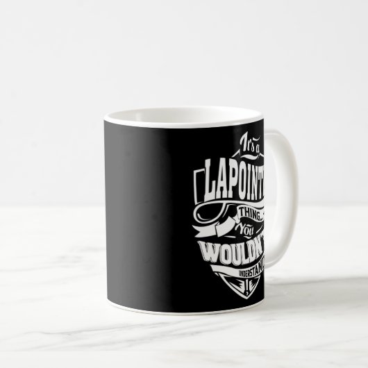 Mug C'est une chose LAPOINTE (Devant droit)