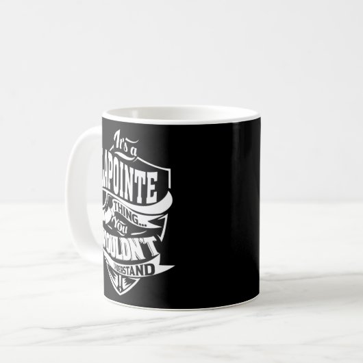 Mug C'est une chose LAPOINTE (Devant gauche)