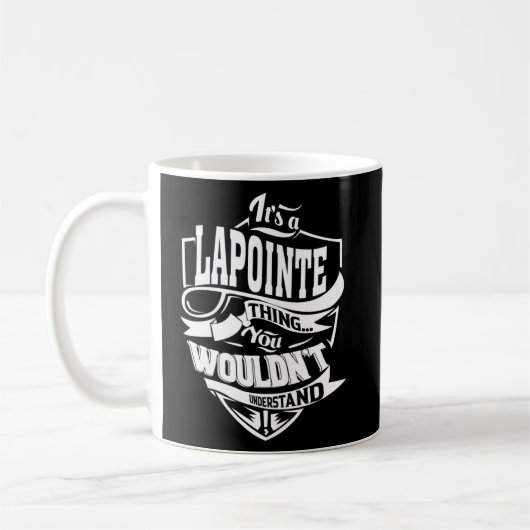 Mug C'est une chose LAPOINTE (Gauche)