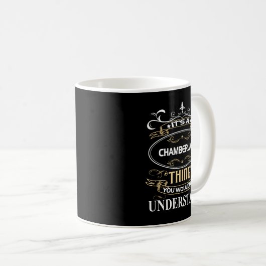 Mug C'est une chose que tu ne comprendrais pas (Devant droit)