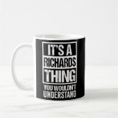 Mug C'Est Une Chose Richards Que Vous Ne Comprendriez  (Gauche)
