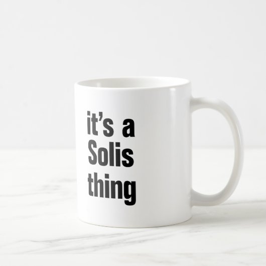 Mug c'est une chose solitaire (Droite)