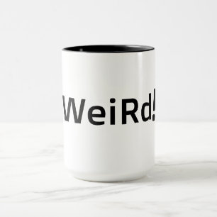 Mug C'est une citation bizarre