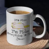 Mug C'est une citation de chats amusante