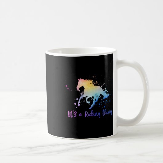 Mug C'est une équitation Cheval Equestre Horseck Rider (Droite)