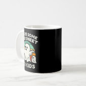 Mug C'Est Une Feuille De Boite Mes Enfants Fantôme Rét (Devant gauche)