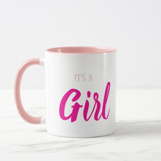 Mug c'est une fille (Gauche)