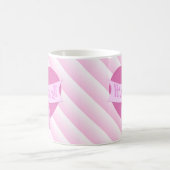 Mug C'est une fille Pink Heart Bow Chaussures Baby Gir (Centre)