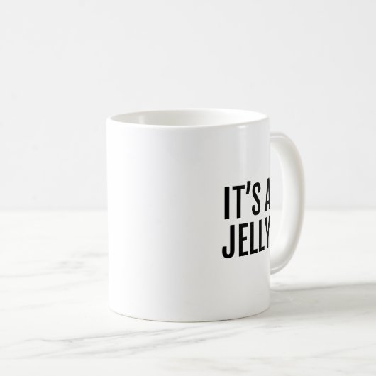 Mug C'est une gelée (Devant droit)