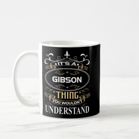 Mug C'est une Gibson que tu ne comprendrais pas (Gauche)