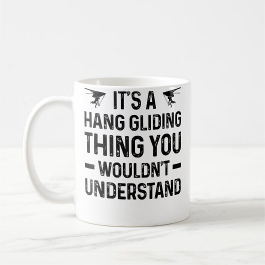 Mug C'est une histoire de vol à voile que vous ne comp (Gauche)
