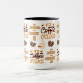 Mug c'est une horloge (Centre)