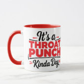 Mug C'est une journée de poing dans la gorge (Gauche)