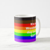 Mug C'est une journée merveilleuse (Devant droit)