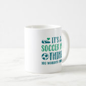 Mug C'est une maman de football (Devant droit)