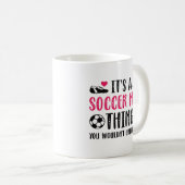 Mug C'est une maman de football (Devant droit)