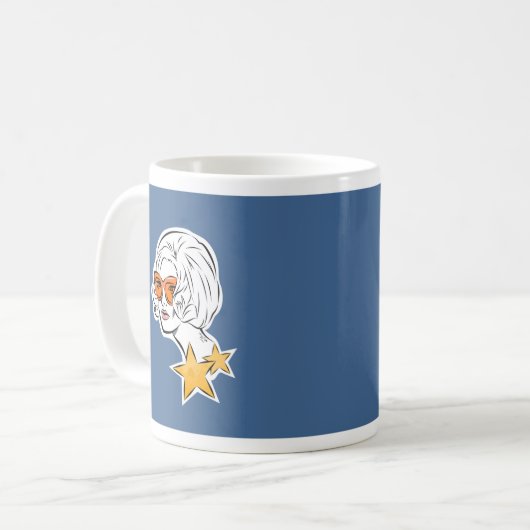 Mug C'est une Star Retro Style (Devant gauche)