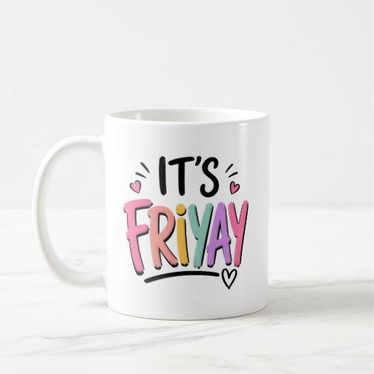 Mug C'est Vendredi (Gauche)