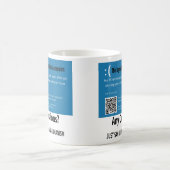 Mug C'est votre cerveau sur le transhumanisme (Centre)