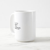 Mug C'est vrai, je suis analyste financier (Devant gauche)
