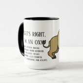 Mug C'est vrai, je suis un boeuf (Devant gauche)