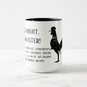 Mug C'est vrai, je suis un coq (Centre)