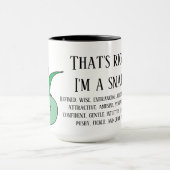 Mug C'est vrai, je suis un serpent (Centre)