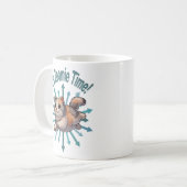 Mug C'est Zoomie Time Dilute Calico Cat (Devant gauche)