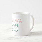 Mug Cet AKA aime Jésus-Mug (Devant droit)