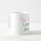 Mug Cet AKA aime Jésus-Mug (Devant gauche)