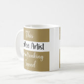 Mug Cet Artiste De Tatouage Est Une Légende Fantaisant (Devant gauche)