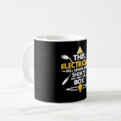 Mug Cet ÉLECTRICIEN (Devant gauche)