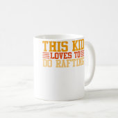 Mug Cet enfant adore faire du rafting (Devant droit)