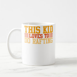 Mug Cet enfant adore faire du rafting