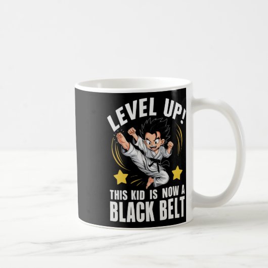 Mug Cet Enfant Est Aujourd'Hui Un Noir Karate Hapkido (Droite)