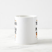 Mug Cet Enseignant Fonctionne Sur L'Épice Citrouille E (Centre)