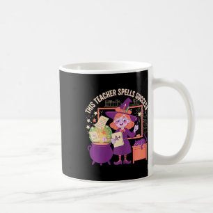 Mug Cet enseignant sonne le succès Halloween Clroom Ar
