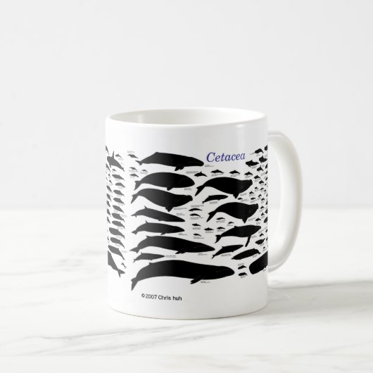Mug Cetaceans (Devant droit)