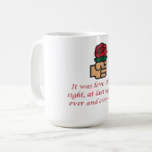 Mug C'Était L'Amour À Première Vue (Devant gauche)