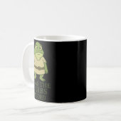 Mug C'Était Le Mlord Carbs Funny Frog Meme Médiéval (Devant gauche)