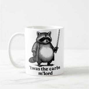 Mug C'ÉTAIT Les Glucides M'Lord Raton Laveur Ordure