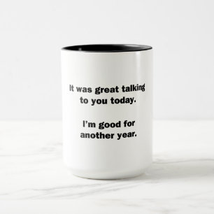 Mug C'était super de discuter