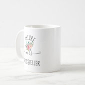 Mug Cette bague me fait-elle paraître fiancée Future M (Devant gauche)