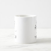 Mug Cette bague me fait-elle paraître fiancée Future M (Centre)