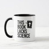 Mug Cette Bible manque de science (Gauche)