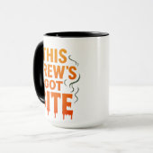 Mug Cette boisson a du mordant – Drôle et effrayant (Devant gauche)